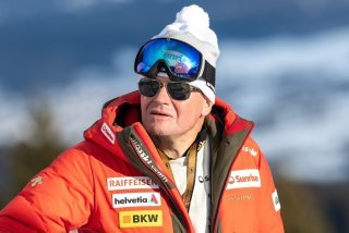 Urs Lehmann, co-président de Swiss Ski, photo de janvier 2025 à Kitzbühel
